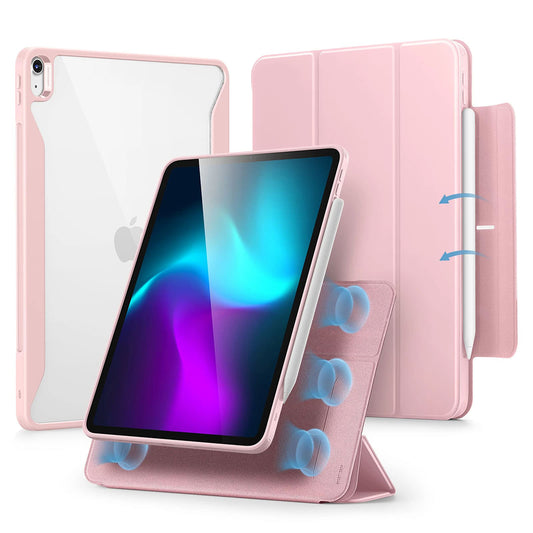 Deksel for Apple iPad Air 13 (2026) / Air 13 (2025) / Air 13 (2024), ESR, Rebound Hybrid, Rosa