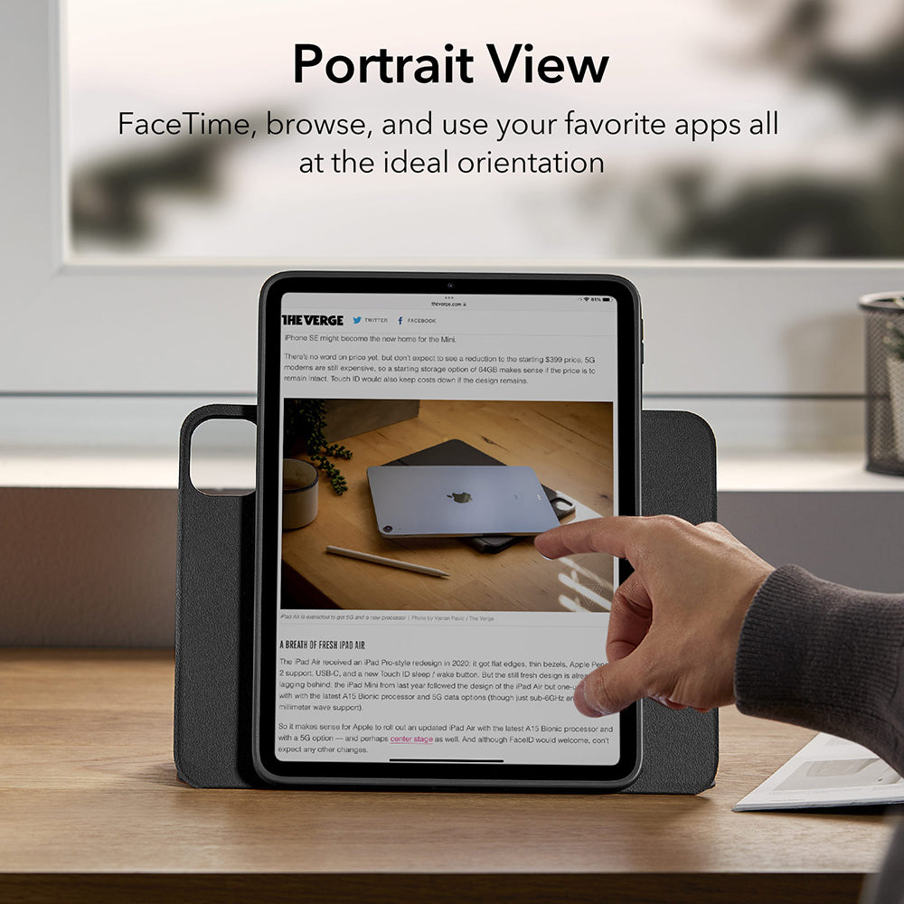 Deksel for Apple iPad Air 13 (2026) / Air 13 (2025) / Air 13 (2024), ESR, Shift, Rød