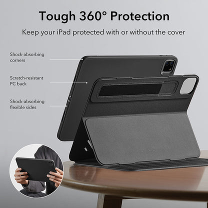 Deksel for Apple iPad Air 13 (2026) / Air 13 (2025) / Air 13 (2024), ESR, Shift, Rød