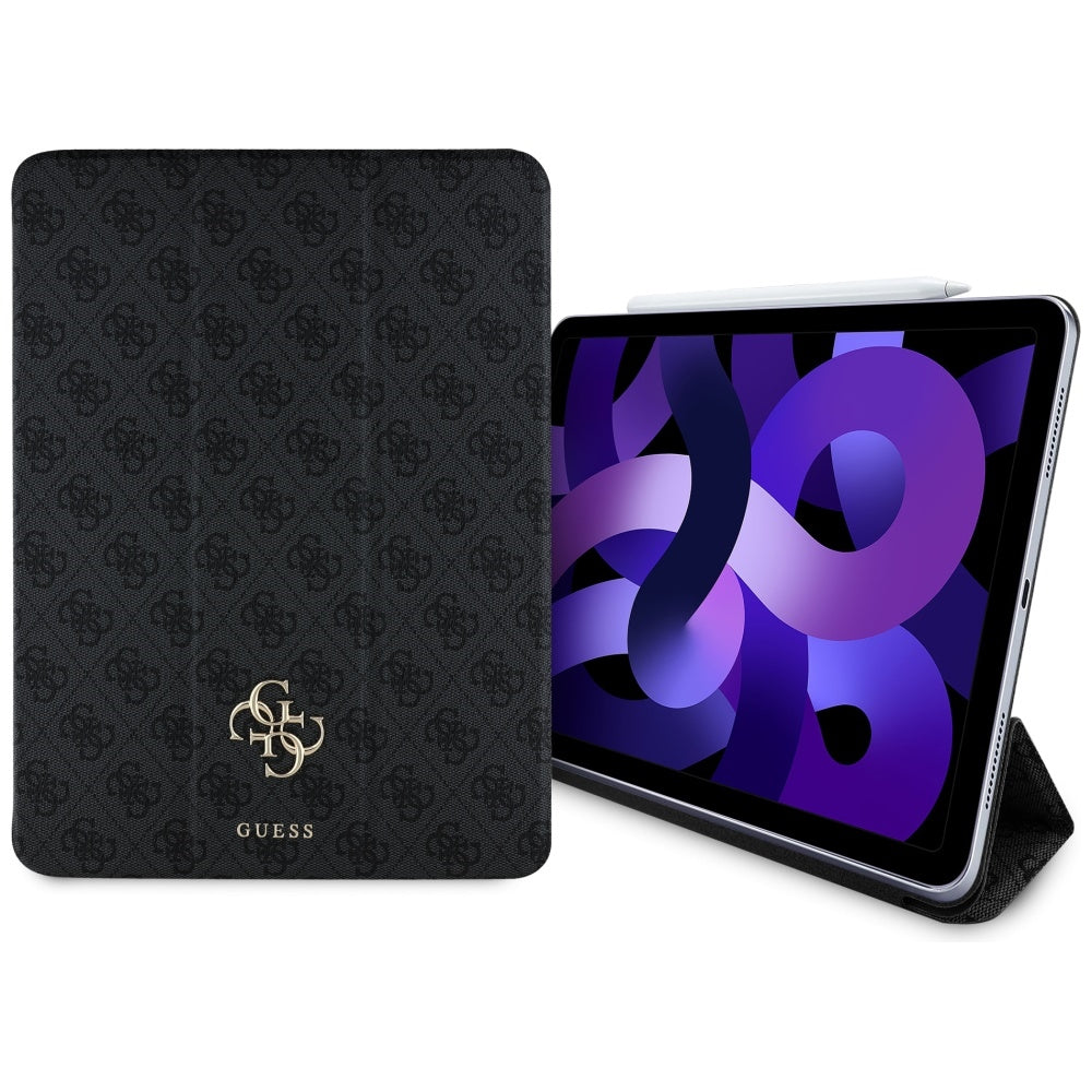 Deksel for Apple iPad Air 13 (2025) / Air 13 (2024), Guess, 4G Big Logo, Svart
