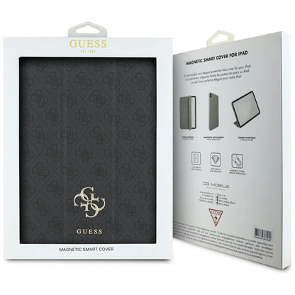 Deksel for Apple iPad Air 13 (2025) / Air 13 (2024), Guess, 4G Big Logo, Svart