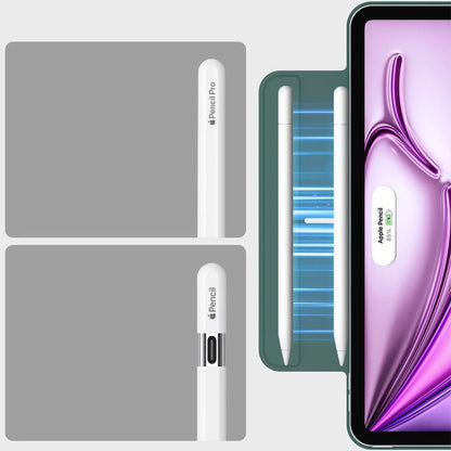 Deksel for Apple iPad Air 13 (2026) / Air 13 (2025) / Air 13 (2024) / Pro 12.9 (2022) / Pro 12.9 (2021), ESR, Rebound, Satinert grønn
