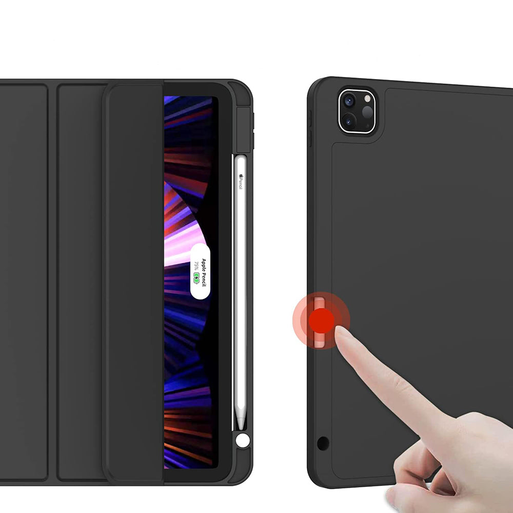 Deksel for Apple iPad Air 13 (2026) / Air 13 (2025) / Air 13 (2024), Techsuit, Flex Trifold, Rosa