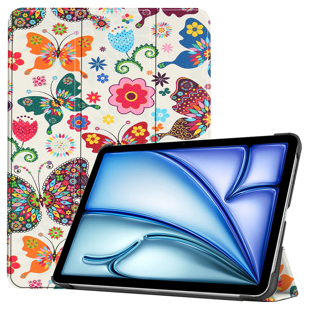 Deksel for Apple iPad Air 13 (2026) / Air 13 (2025) / Air 13 (2024), Techsuit, FoldPro Butterfly, Flerfarget