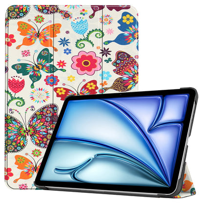 Deksel for Apple iPad Air 13 (2026) / Air 13 (2025) / Air 13 (2024), Techsuit, FoldPro Butterfly, Flerfarget