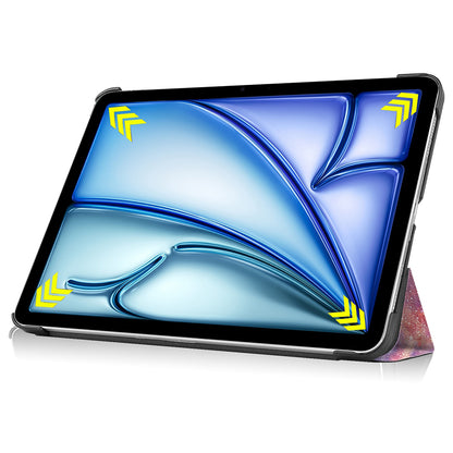 Deksel for Apple iPad Air 13 (2026) / Air 13 (2025) / Air 13 (2024), Techsuit, FoldPro Galaxy, Flerfarget