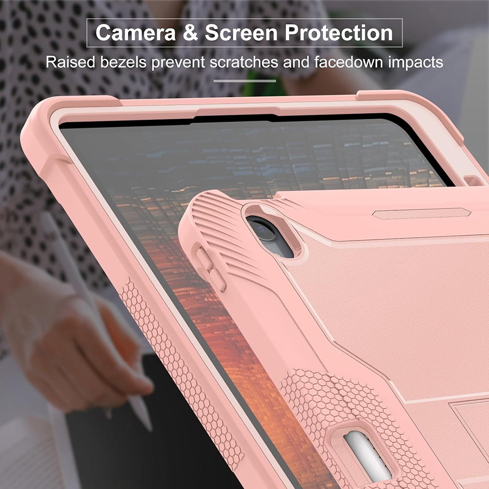 Deksel for Apple iPad Air 13 (2026) / Air 13 (2025) / Air 13 (2024), Techsuit, Rugged TabShell, svart