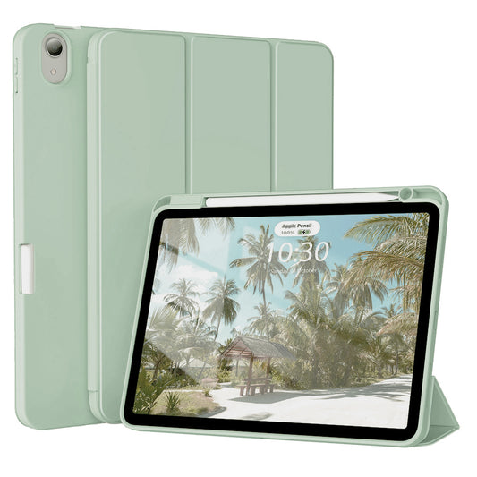Deksel for Apple iPad Air (2022) / Air (2020), Techsuit, Flex Trifold, Matcha grønn