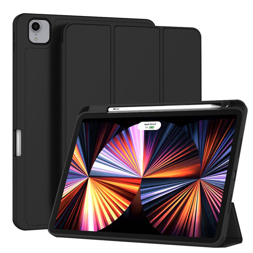 Deksel for Apple iPad Pro 11 (2022) / Pro 11 (2021) / Pro 11 (2020) / Pro 11 (2018), Techsuit, Flex Trifold, Svart