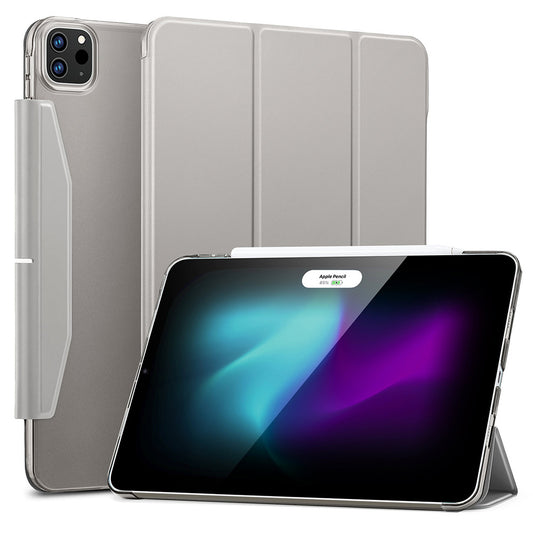 Deksel for Apple iPad Pro 11 (2024), ESR, Ascend Trifold, Grå