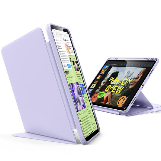 Deksel for Apple iPad Pro 11 (2024), ESR, Flip Hybrid med pennholder, Lilla