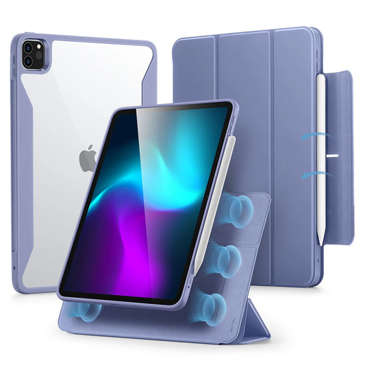 Deksel for Apple iPad Pro 11 (2024), ESR, Rebound Hybrid, Lilla