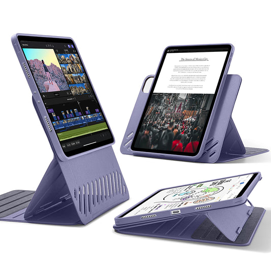 Deksel for Apple iPad Pro 11 (2024), ESR, Shift, Lilla
