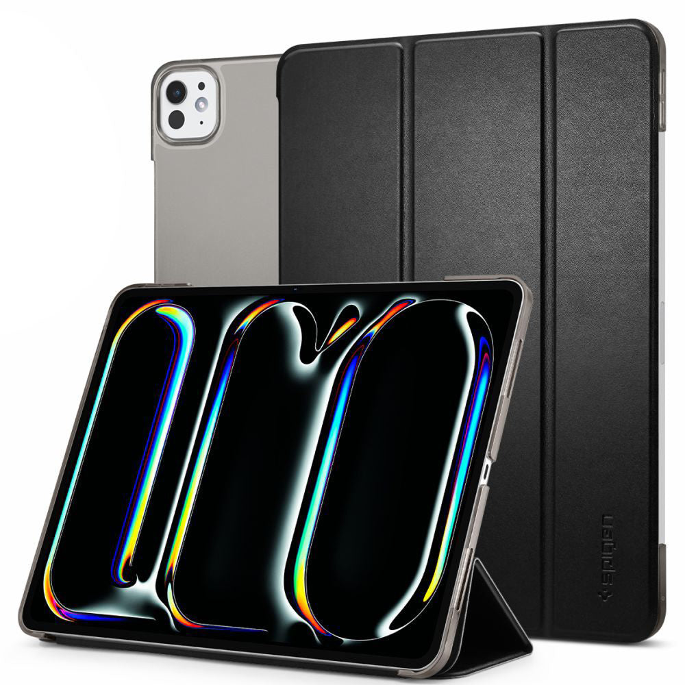 Deksel for Apple iPad Pro 11 (2024), Spigen, Smart Fold, Svart ACS07025