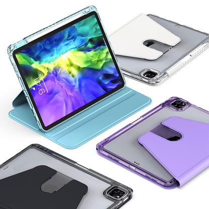 Deksel for Apple iPad Pro 11 (2024), Techsuit, Crystal Vision, Lilla