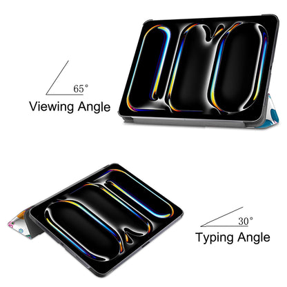 Deksel for Apple iPad Pro 11 (2024), Techsuit, FoldPro Butterfly, Flerfarget