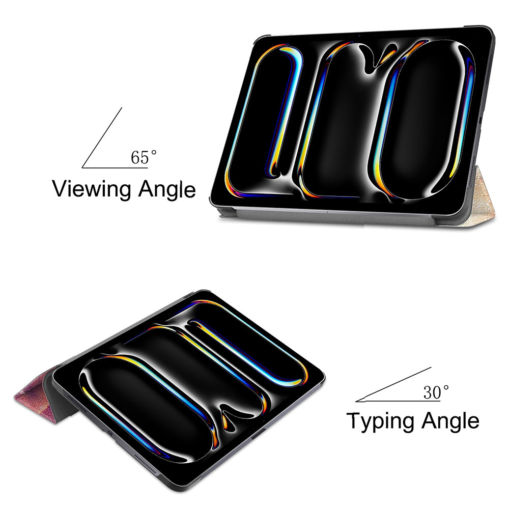 Deksel for Apple iPad Pro 11 (2024), Techsuit, FoldPro Galaxy, Flerfarget