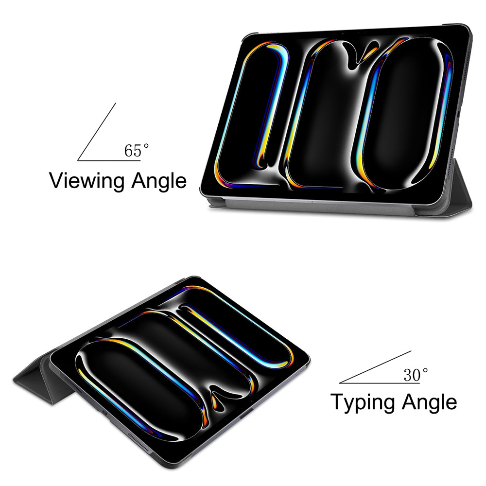 Deksel for Apple iPad Pro 11 (2024), Techsuit, FoldPro, Svart