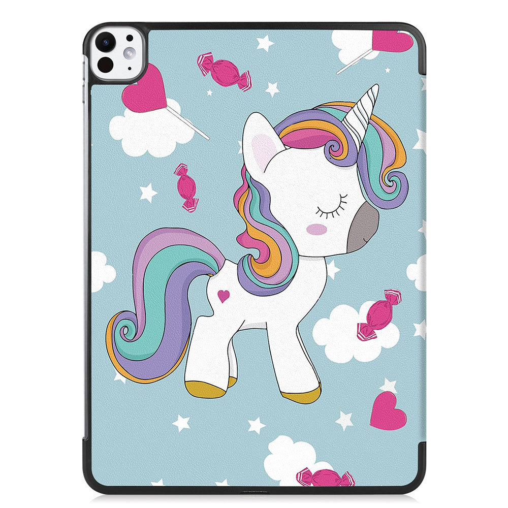 Deksel for Apple iPad Pro 11 (2024), Techsuit, FoldPro Unicorn, Flerfarget