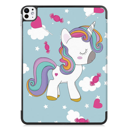 Deksel for Apple iPad Pro 11 (2024), Techsuit, FoldPro Unicorn, Flerfarget