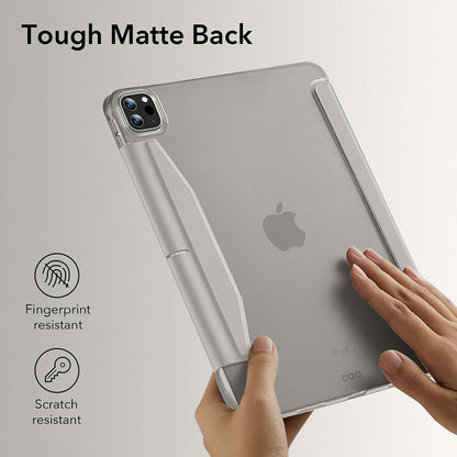 Deksel for Apple iPad Pro 13 (2024), ESR, Ascend Trifold, Grå