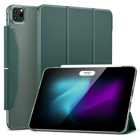 Deksel for Apple iPad Pro 13 (2024), ESR, Ascend Trifold, Satenggrønn