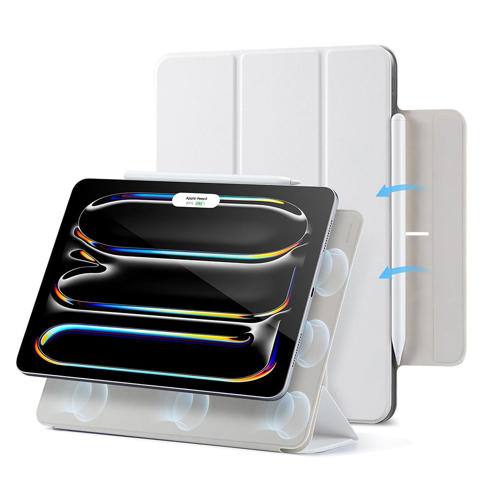 Deksel for Apple iPad Pro 13 (2024), ESR, Rebound, Hvit
