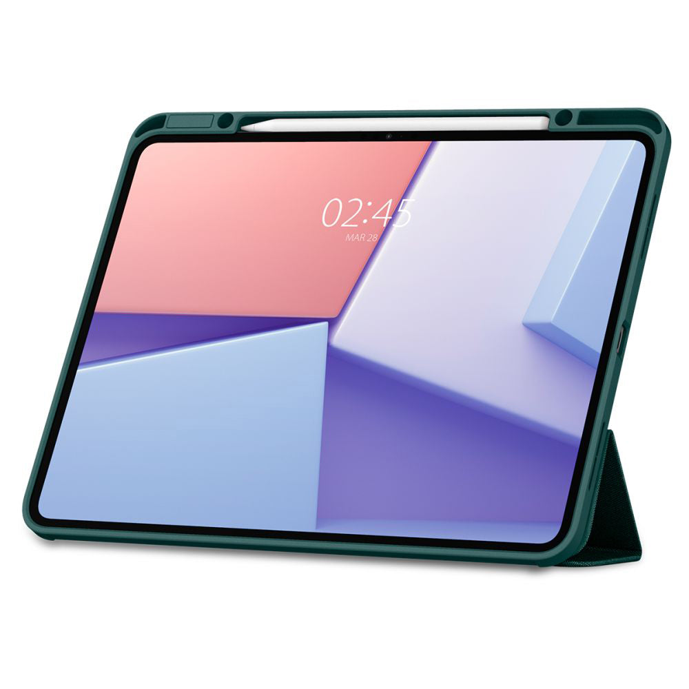 Deksel for Apple iPad Pro 13 (2024), Spigen, Urban Fit, Grønn ACS07763