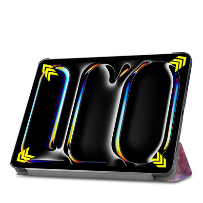 Deksel for Apple iPad Pro 13 (2024), Techsuit, FoldPro Galaxy, Flerfarget