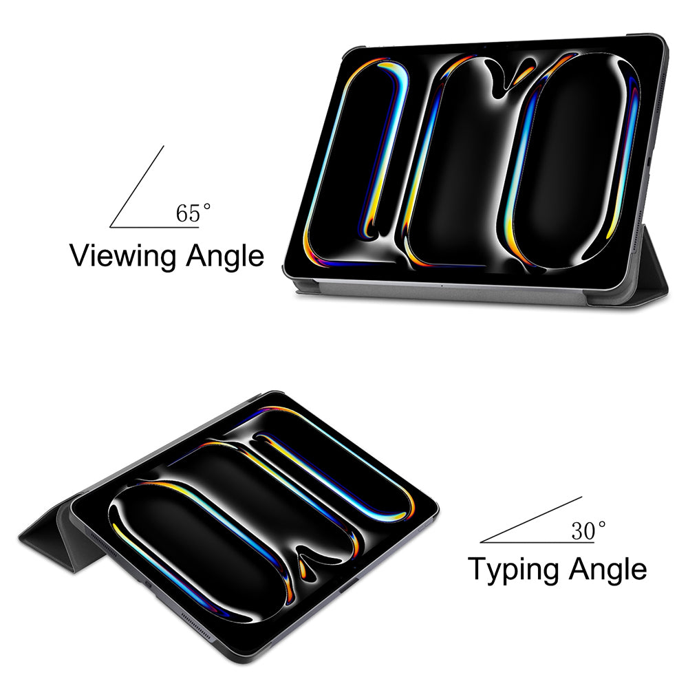 Deksel for Apple iPad Pro 13 (2024), Techsuit, FoldPro, Svart