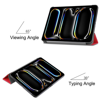 Deksel for Apple iPad Pro 13 (2024), Techsuit, FoldPro, Rød