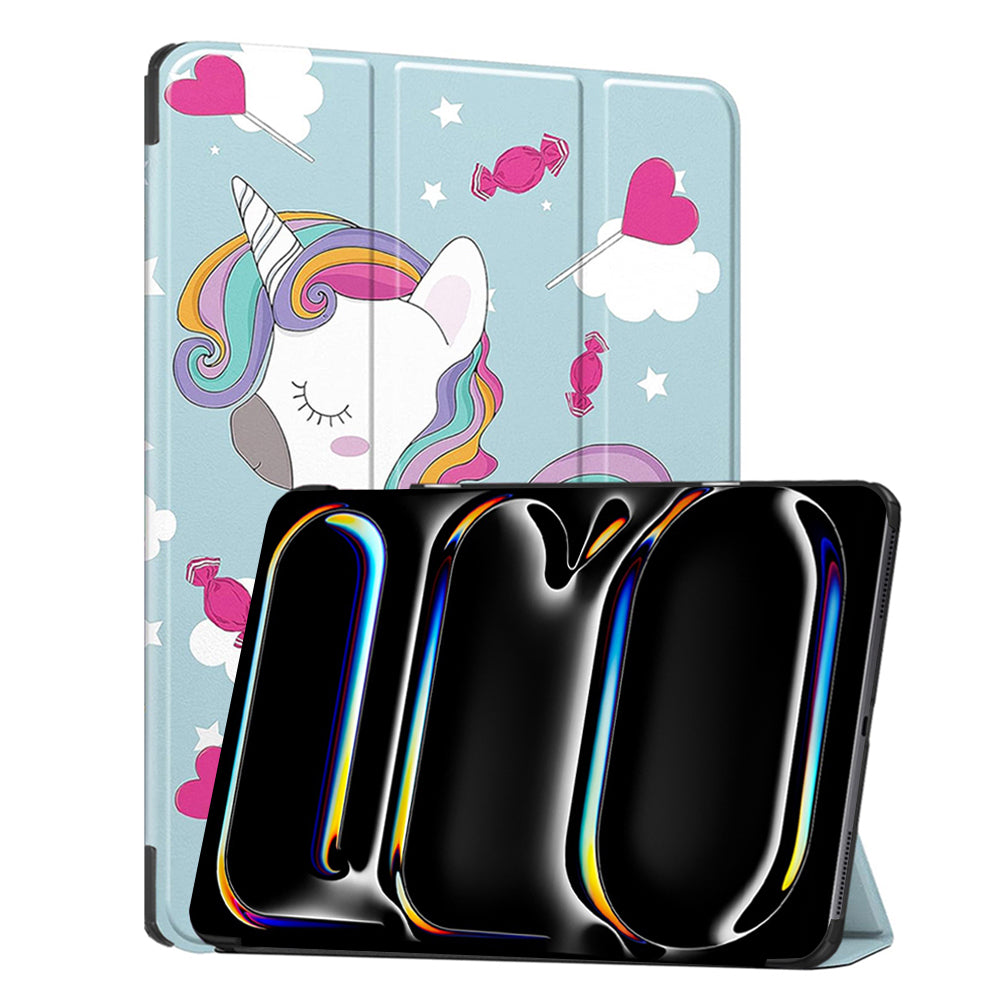 Deksel for Apple iPad Pro 13 (2024), Techsuit, FoldPro Unicorn, Flerfarget