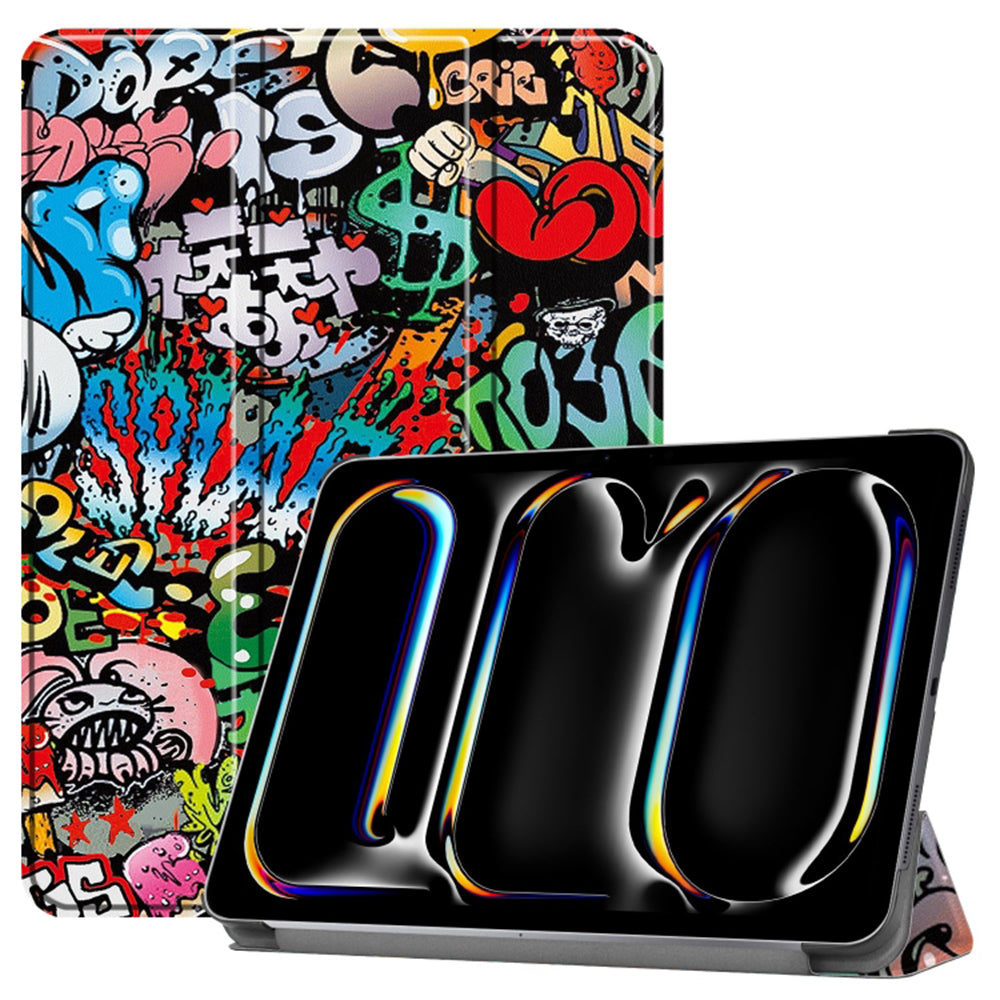 Deksel for Apple iPad Pro 13 (2024), Techsuit, FoldPro Urban Vibe, Flerfarget