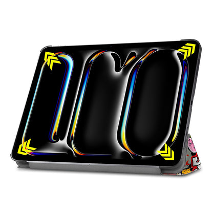 Deksel for Apple iPad Pro 13 (2024), Techsuit, FoldPro Urban Vibe, Flerfarget