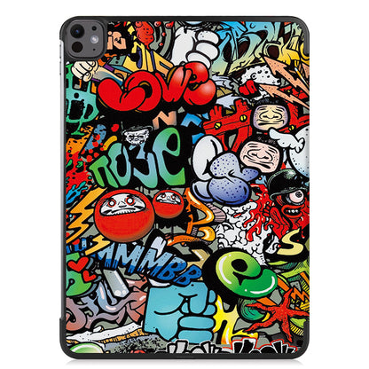 Deksel for Apple iPad Pro 13 (2024), Techsuit, FoldPro Urban Vibe, Flerfarget