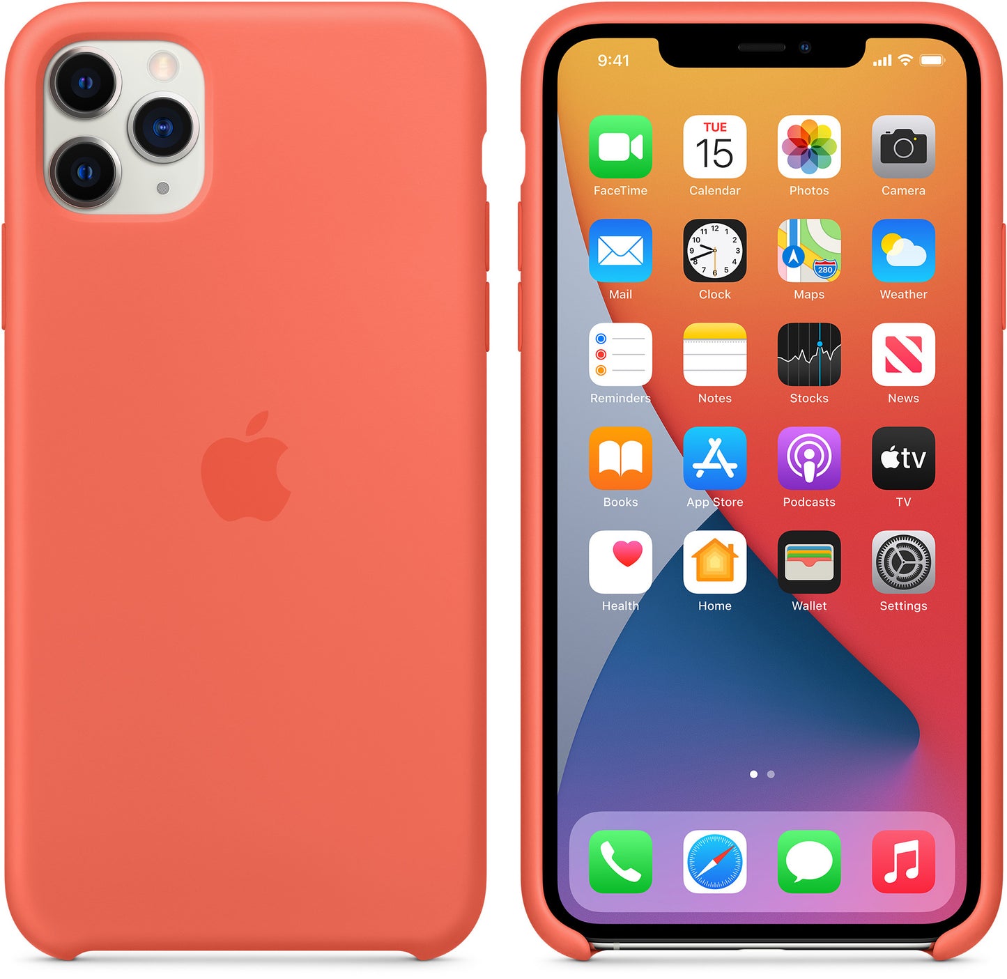 Etui til Apple iPhone 11 Pro Max, oransje MX022ZE/A 