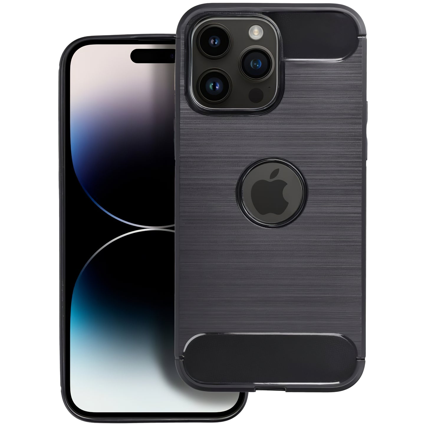 Deksel for Apple iPhone 16 Pro, OEM, Karbon, Svart