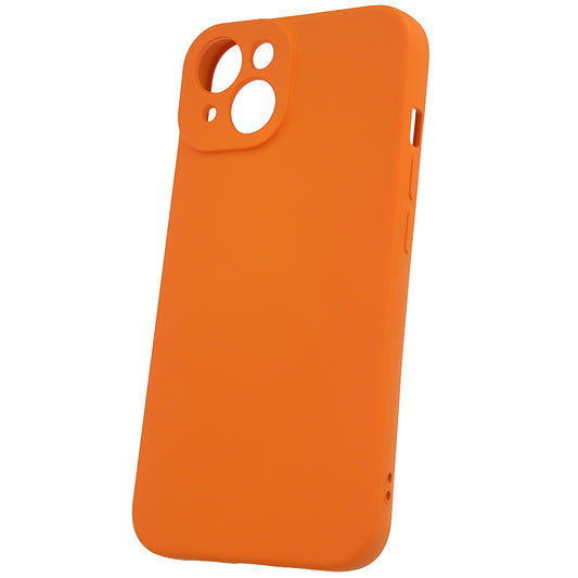 Deksel for Apple iPhone 16 Plus, OEM, silikon, oransje