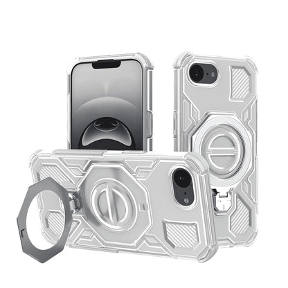 Deksel for Apple iPhone 17e / 16e, Techsuit, Carbon Shield Pro, Hvit