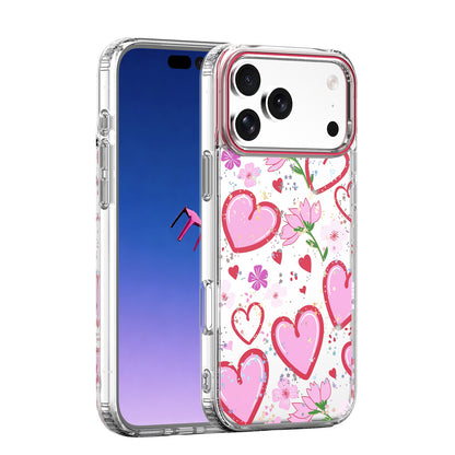 Deksel for Apple iPhone 16 Pro Max, OEM, Ultra Trendy Love 1, Flerfarget