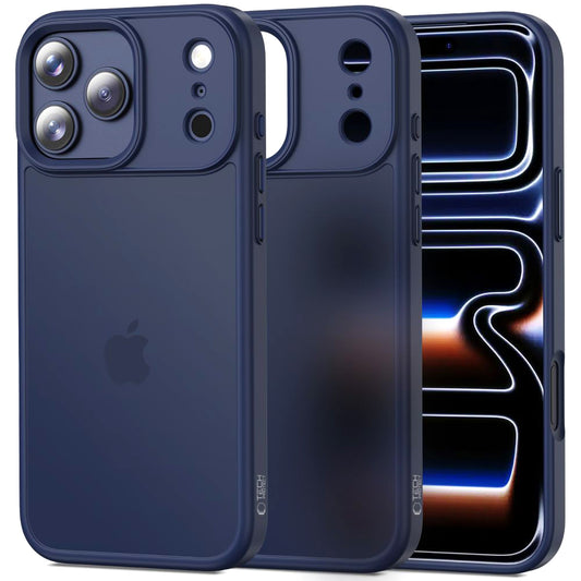 Deksel for Apple iPhone 17 Pro, Tech-Protect, Magmat, Matt Marineblå