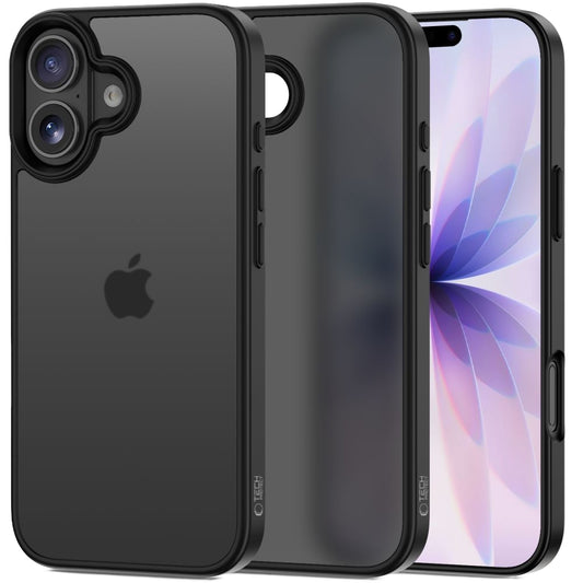 Deksel for Apple iPhone 17, Tech-Protect, Magmat, Matt Svart