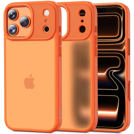 Deksel for Apple iPhone 17 Pro Max, Tech-Protect, Magmat, Matt Oransje