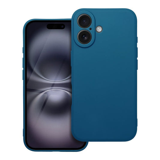 Deksel for Apple iPhone 16, OEM, Matt, Blå