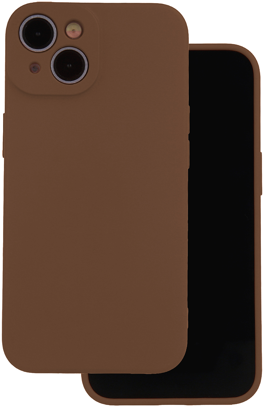 Deksel for Apple iPhone 18 Pro / 17 Pro, OEM, silikon, brun