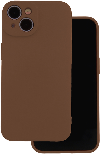 Deksel for Apple iPhone 18 Pro / 17 Pro, OEM, silikon, brun
