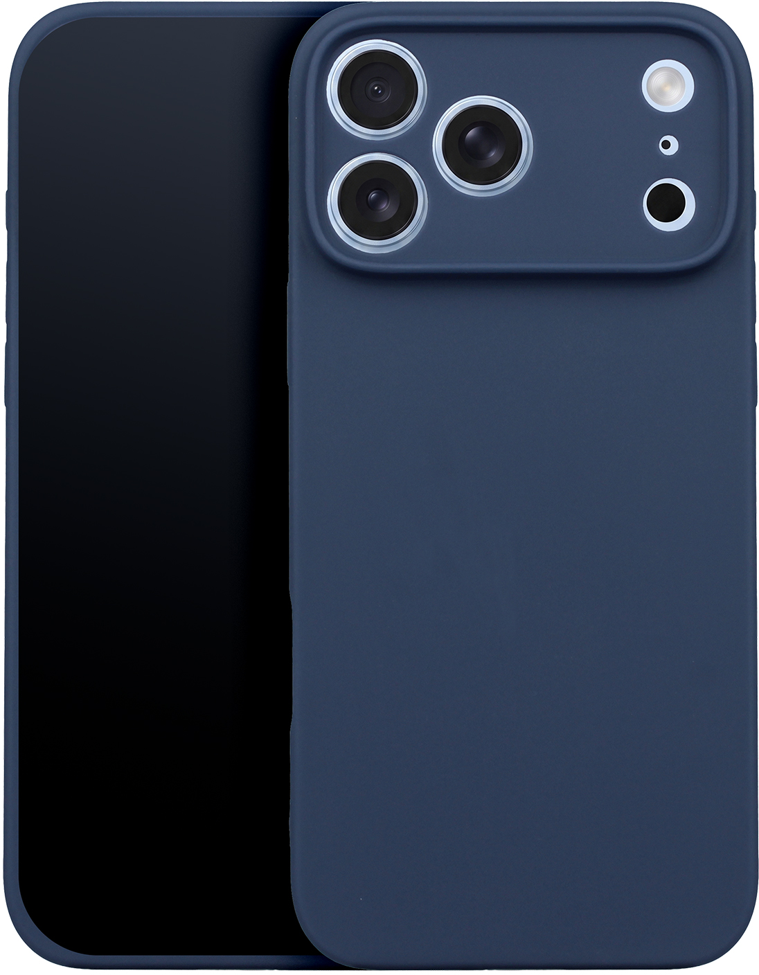 Deksel for Apple iPhone 18 Pro Max / 17 Pro Max, OEM, silikon, mørk blå