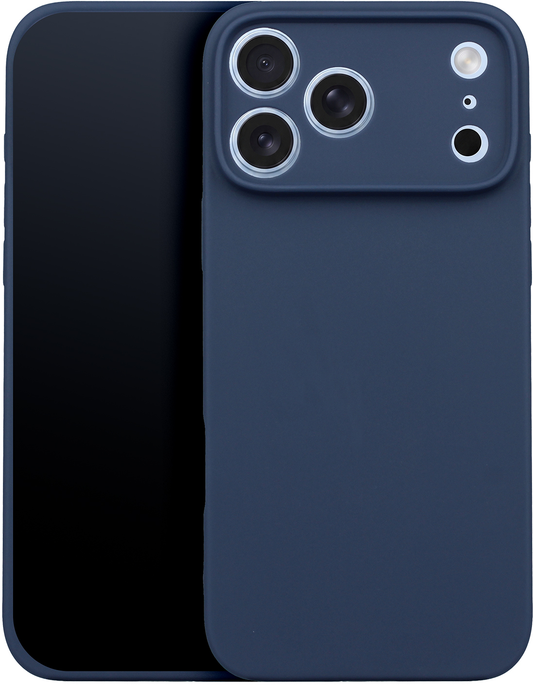 Deksel for Apple iPhone 18 Pro Max / 17 Pro Max, OEM, silikon, mørk blå
