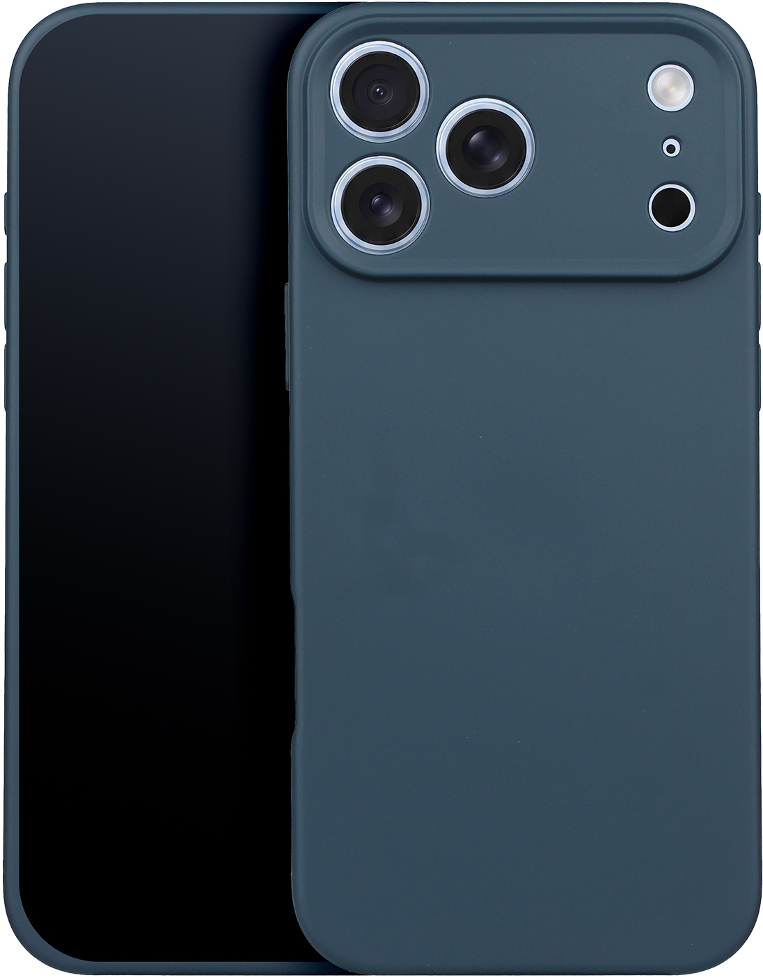 Deksel for Apple iPhone 18 Pro Max / 17 Pro Max, OEM, silikon, marineblå
