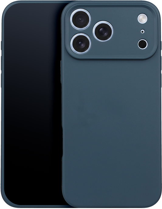 Deksel for Apple iPhone 18 Pro Max / 17 Pro Max, OEM, silikon, marineblå
